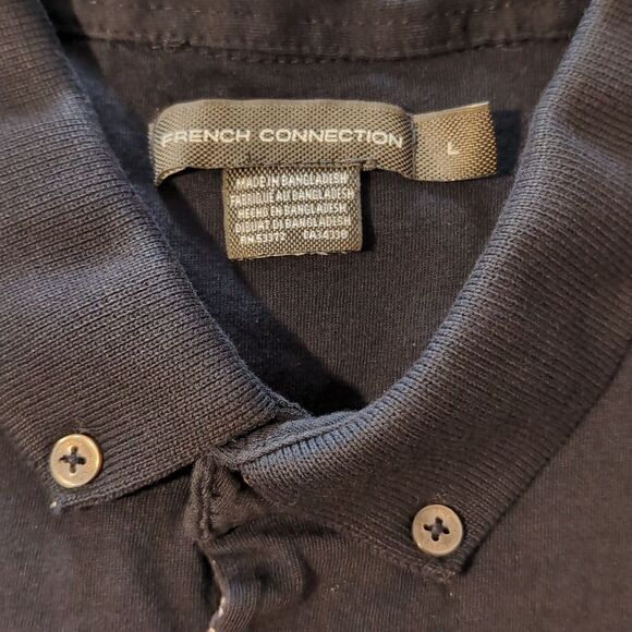 Men's French Connection Polo L - Picture 3 of 6